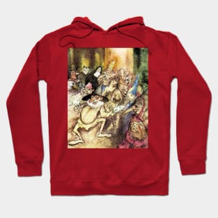 The Masque of the Red Death - Arthur Rackham for Edgar Allan Poe Hoodie